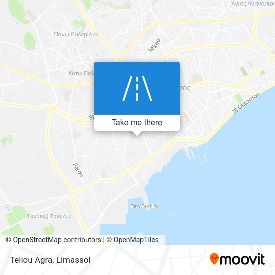 Tellou Agra map
