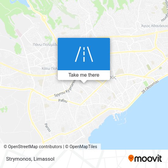 Strymonos map