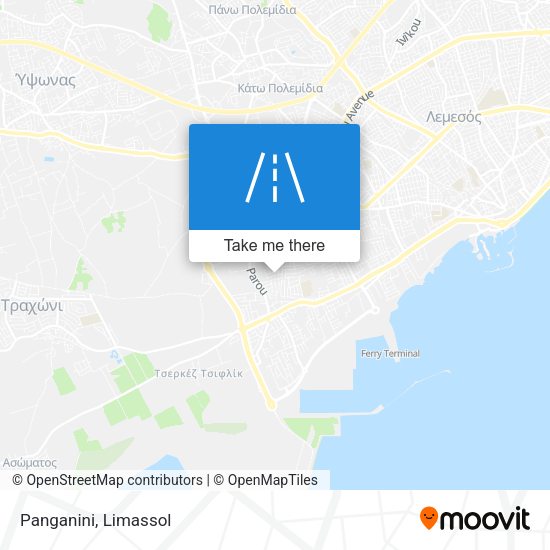 Panganini map