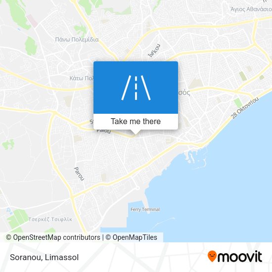 Soranou map