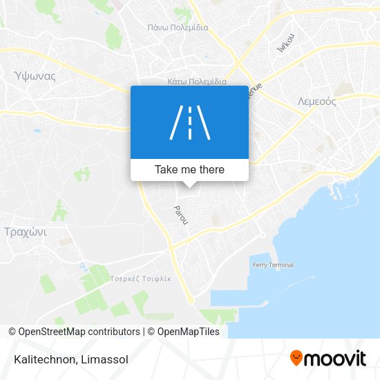 Kalitechnon map
