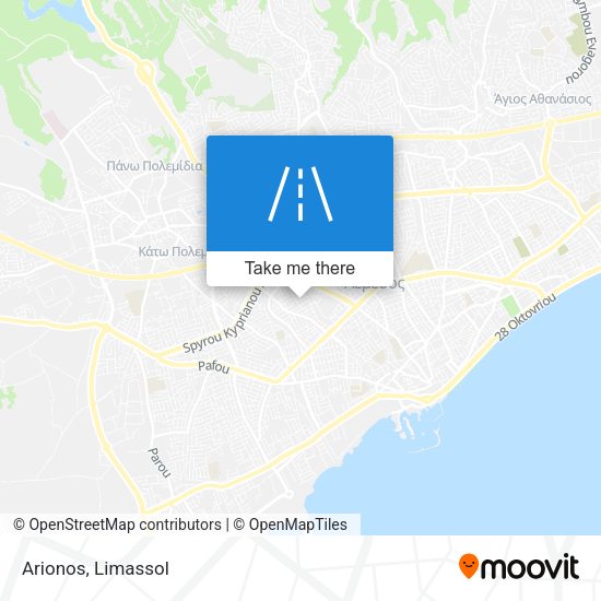 Arionos map