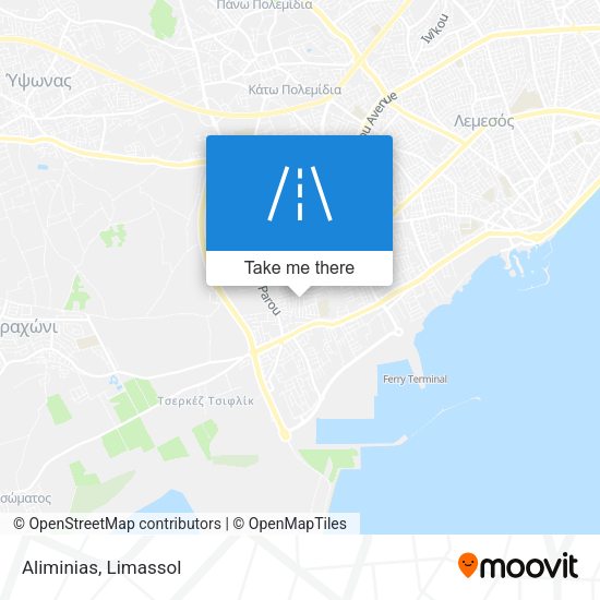 Aliminias map