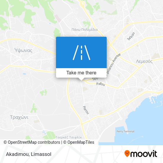 Akadimou map