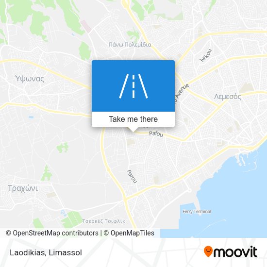 Laodikias map