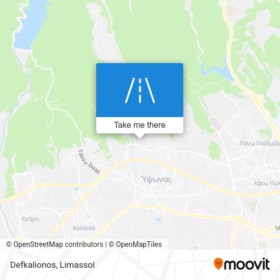 Defkalionos map