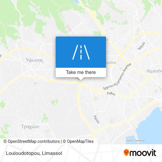 Louloudotopou map