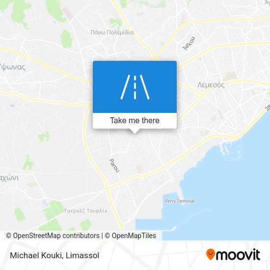 Michael Kouki map