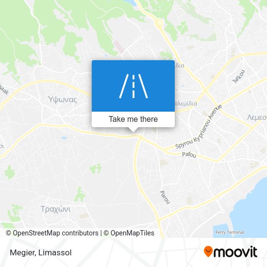 Megier map