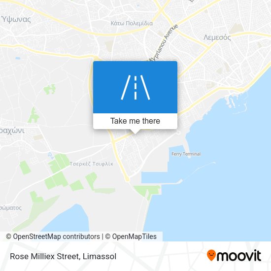 Rose Milliex Street map