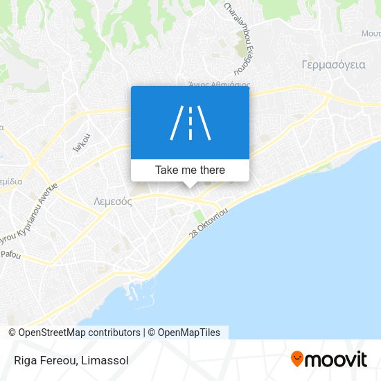 Riga Fereou map
