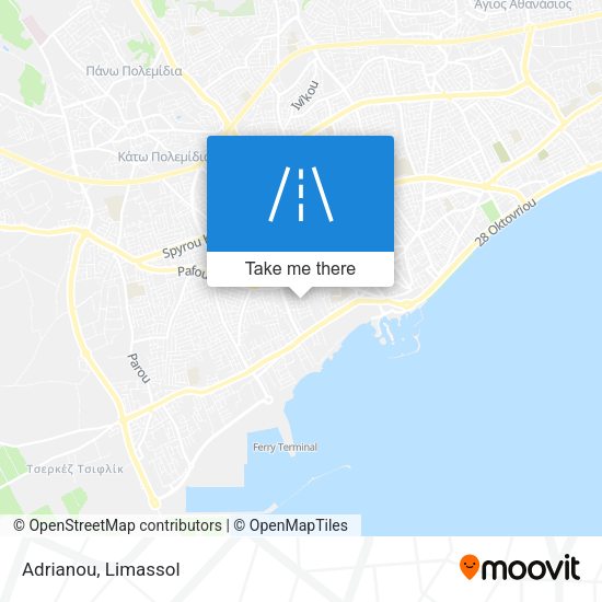 Adrianou map