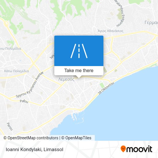 Ioanni Kondylaki map