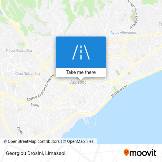 Georgiou Drosini map