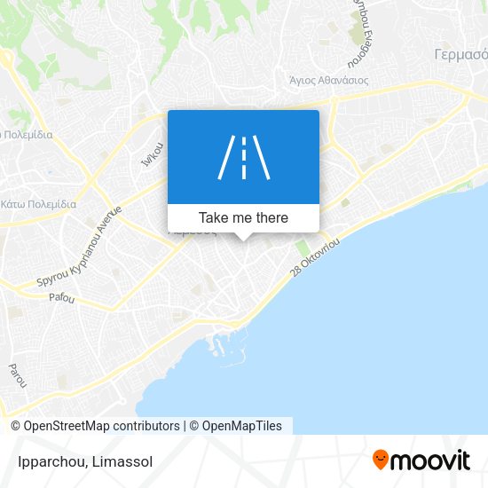 Ipparchou map