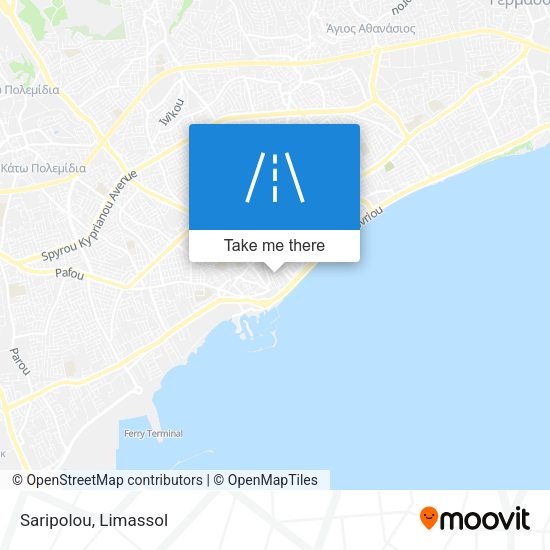 Saripolou map