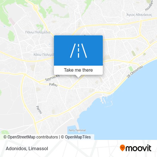 Adonidos map