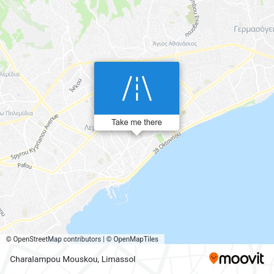 Charalampou Mouskou map