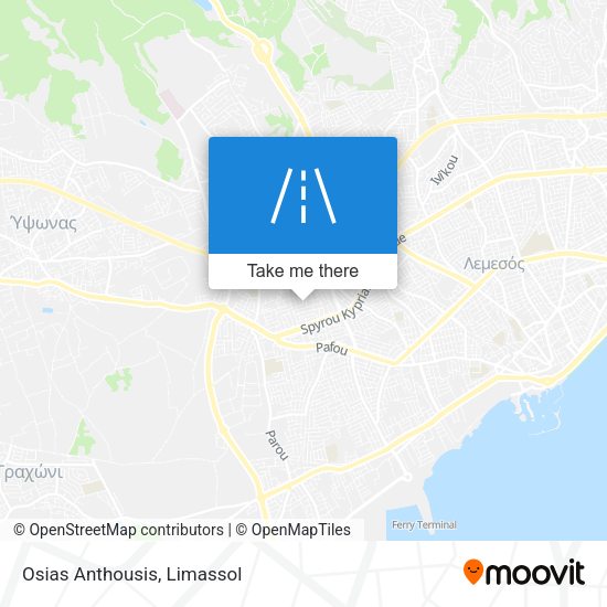 Osias Anthousis map
