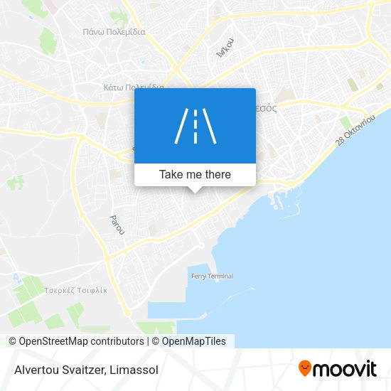 Alvertou Svaitzer map