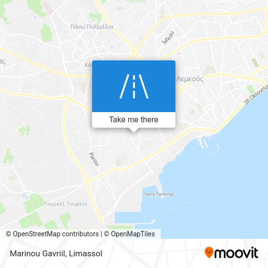 Marinou Gavriil map