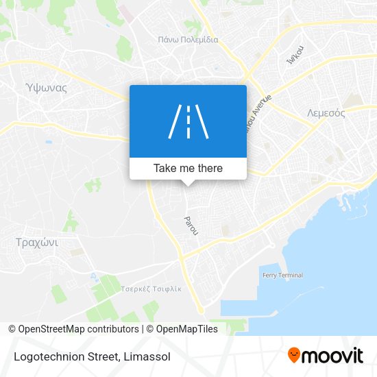 Logotechnion Street map
