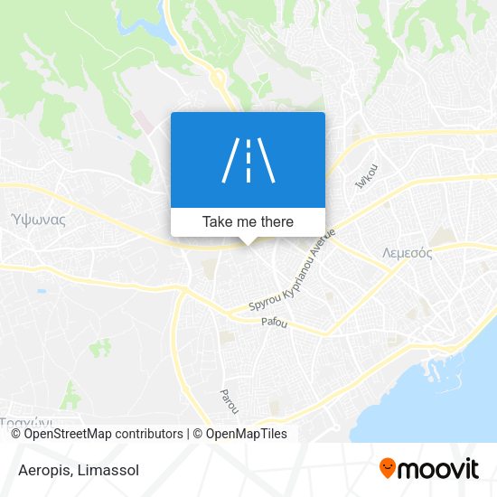 Aeropis map