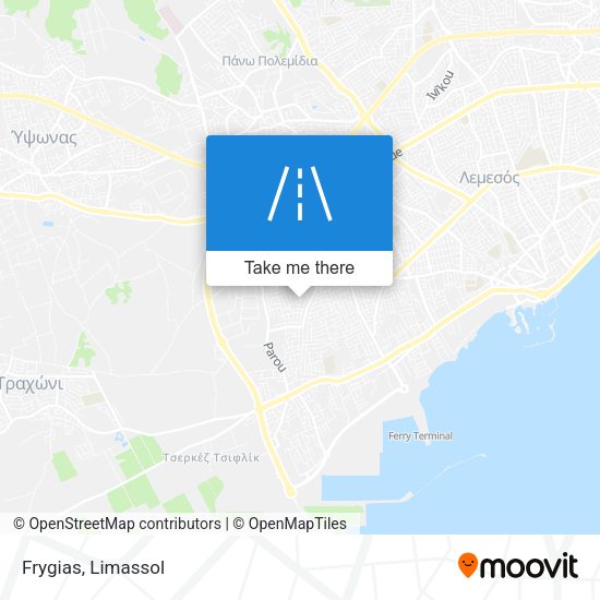 Frygias map