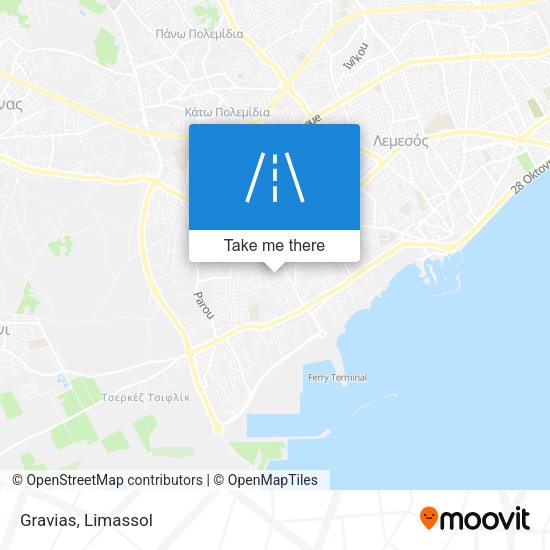 Gravias map