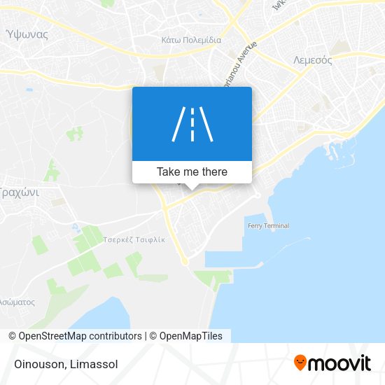 Oinouson map