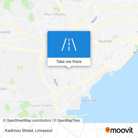 Kadmou Street map
