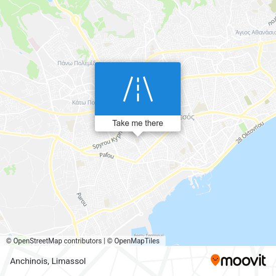 Anchinois map