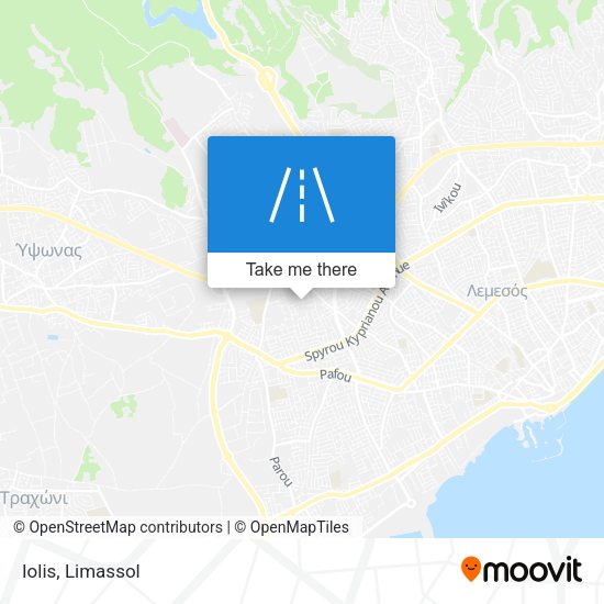 Iolis map