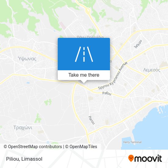 Piliou map