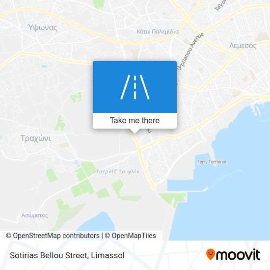 Sotirias Bellou Street map