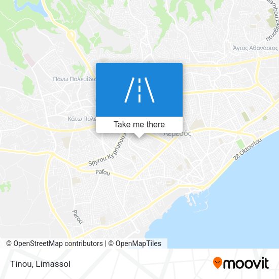 Tinou map
