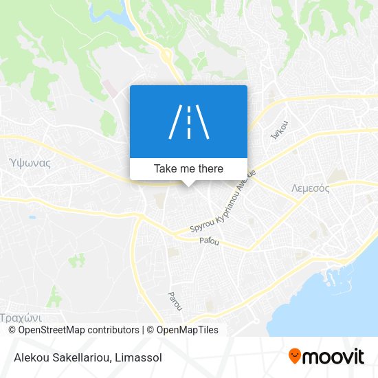 Alekou Sakellariou map