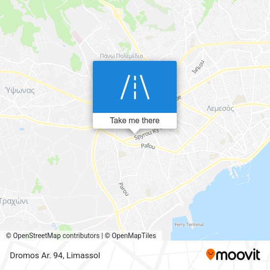 Dromos Ar. 94 map