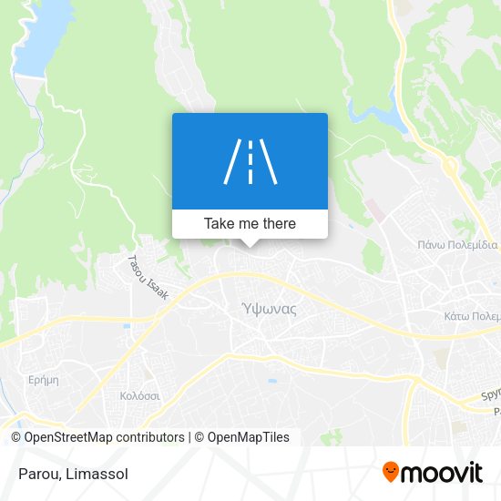 Parou map