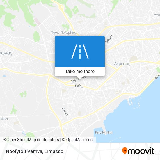 Neofytou Vamva map