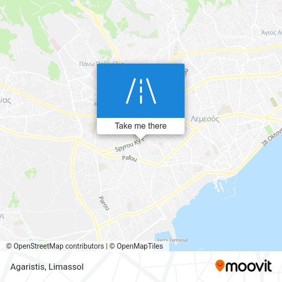 Agaristis map