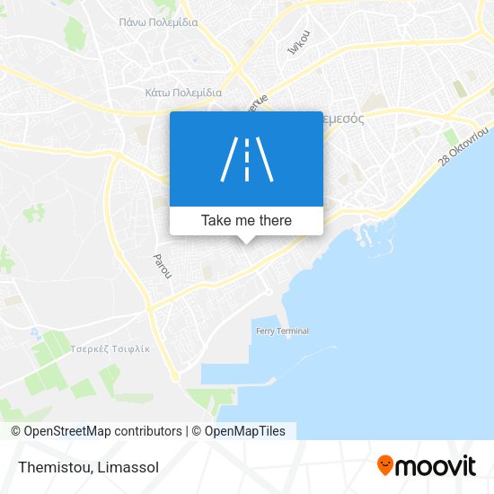 Themistou map