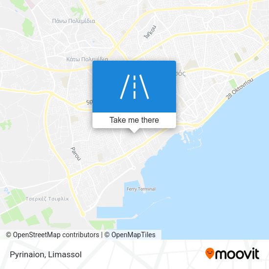 Pyrinaion map