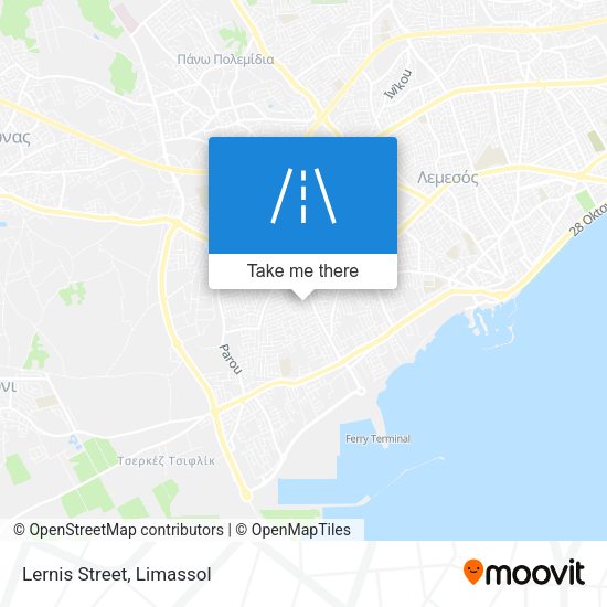 Lernis Street map