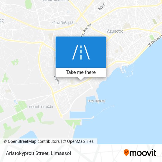 Aristokyprou Street map