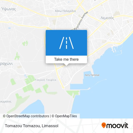 Tomazou Tomazou map