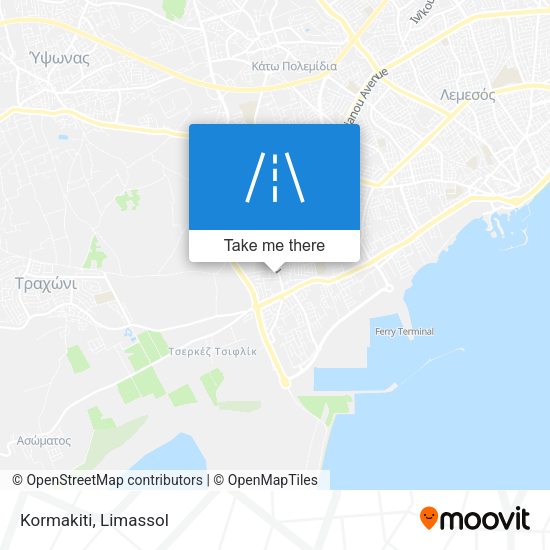 Kormakiti map