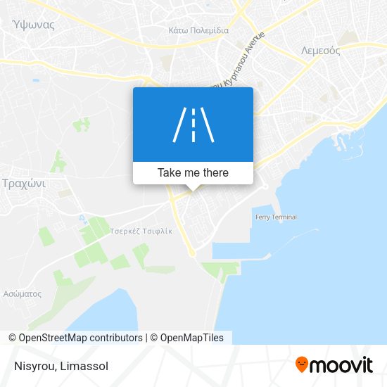 Nisyrou map