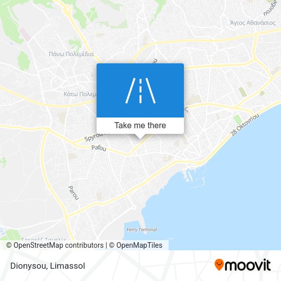 Dionysou map