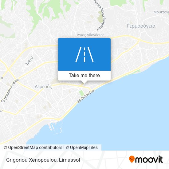Grigoriou Xenopoulou map